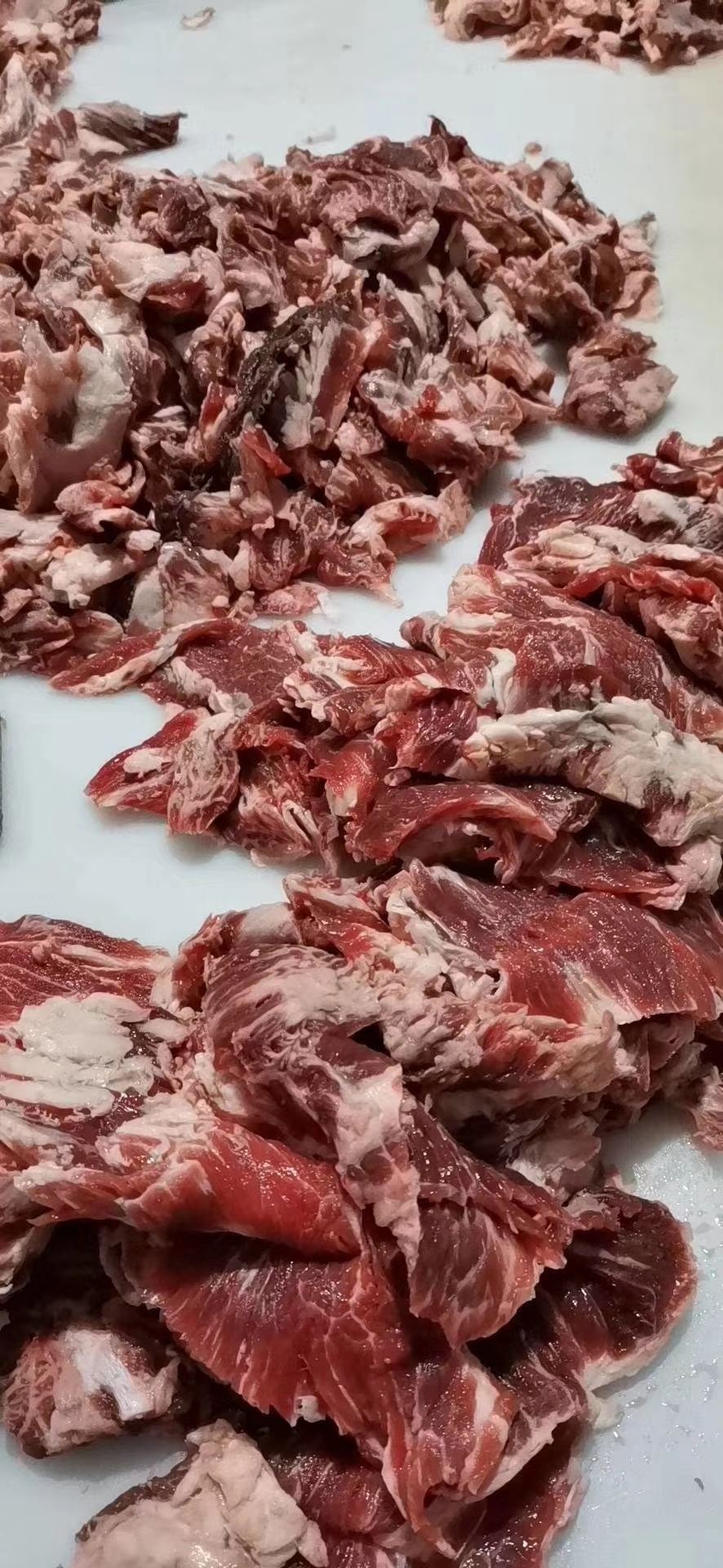 雪花牛肉 雪花肥牛不散不碎瘦度高