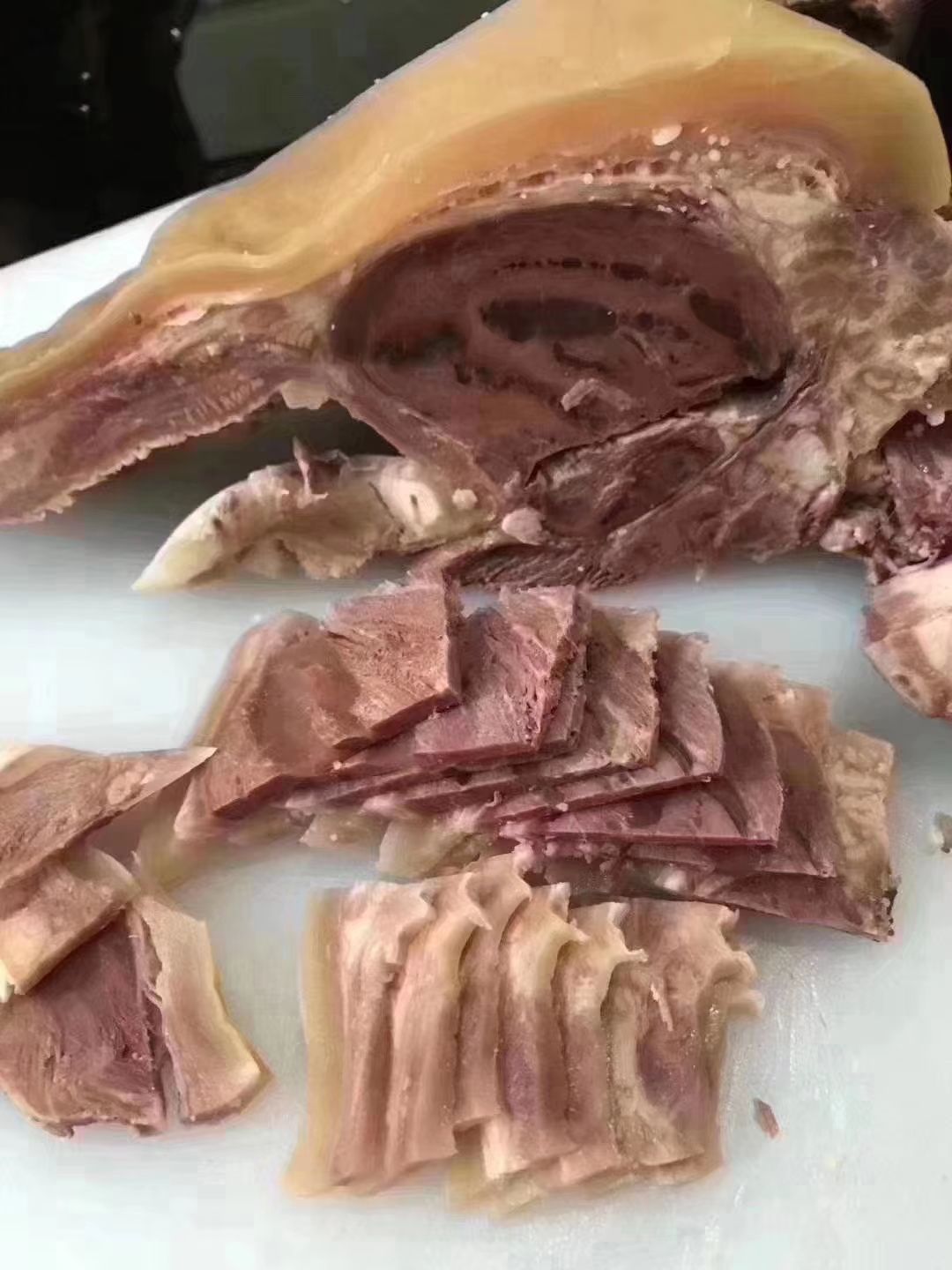 全熟  牛头肉 厂家一手 原味五香两种