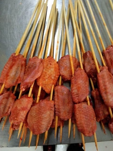 桂林鸡肉串 中翅串