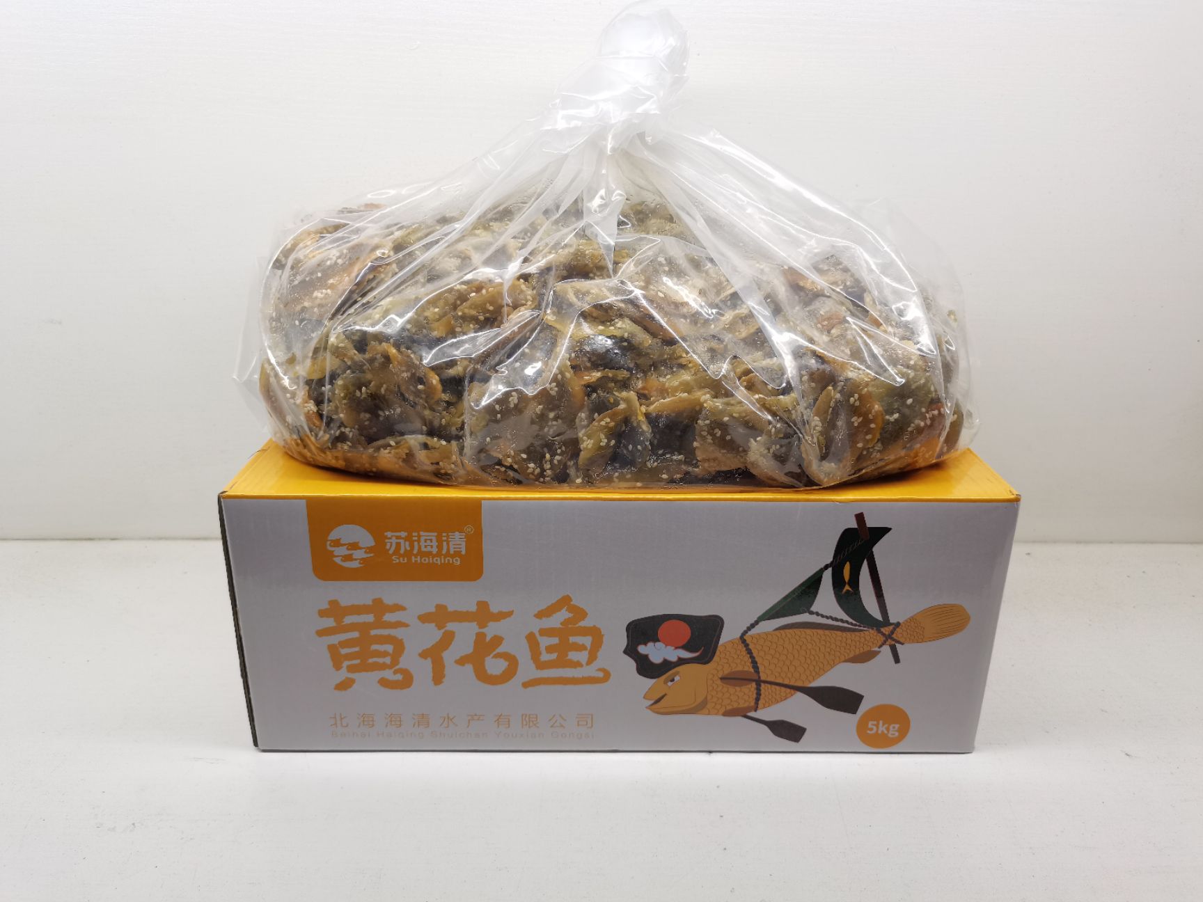 即食鱼块 香辣黄花鱼 原味黄花鱼  黄花鱼整件10斤