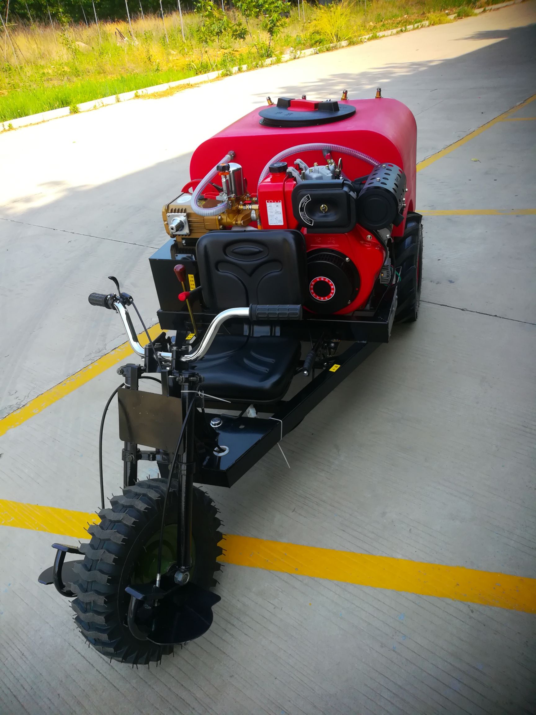 打药车 风送乘坐式打药机