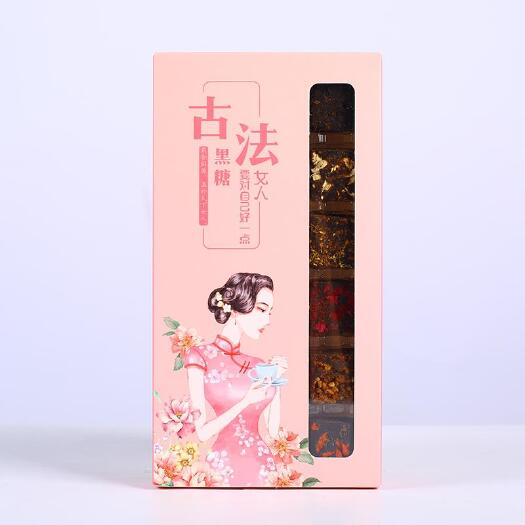 昆明云南古法手工黑糖红糖礼盒装/盒18颗340克六种口味混搭装