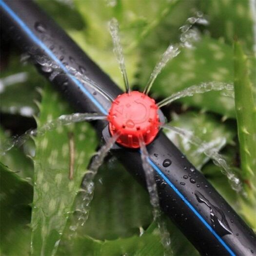 济南 可调可关闭滴头 草莓滴头 浇花浇水降温滴水设备 花园 阳台