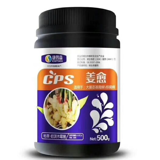 郑州生物菌肥发酵剂 姜愈 大姜茎基腐 烂脖子病大姜福星  大姜黄苗子
