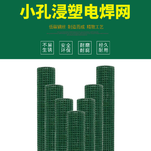 安平县护栏  荷兰网  小孔寖塑电焊网铁丝网围栏网养的小鸡鸭鸽子养