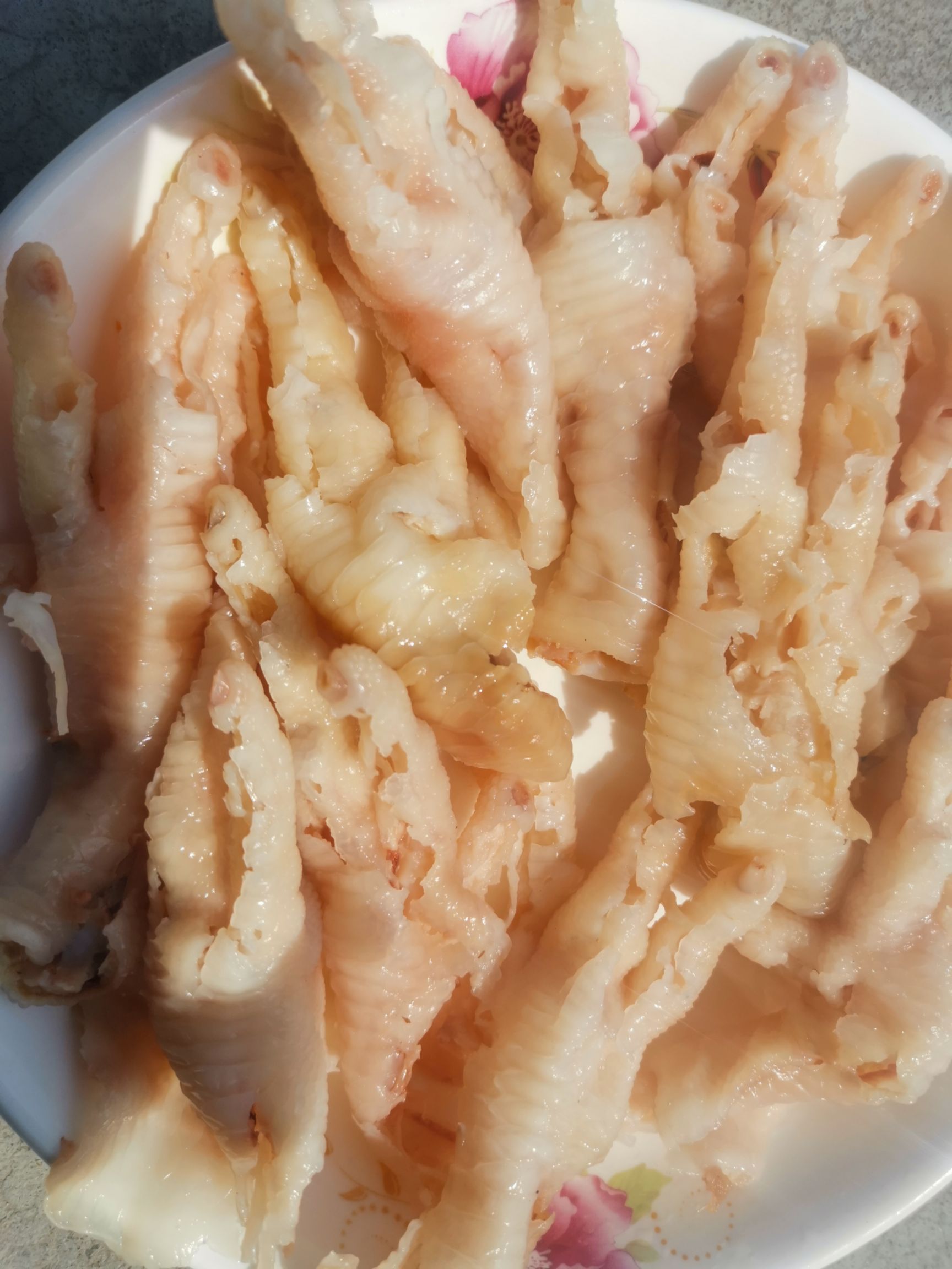 纯手工无骨凤爪鸡爪网红零食原材料熟脱骨鸡爪