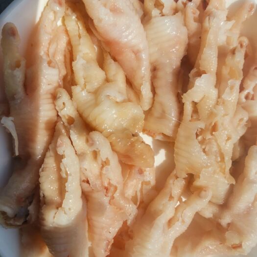 乐清市纯手工无骨凤爪鸡爪网红零食原材料熟脱无骨鸡爪