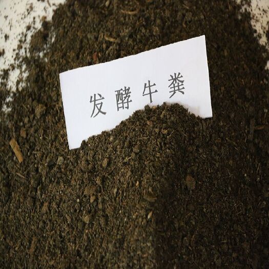 正定县厂家供应纯发酵牛粪，晒干稻壳牛粪，蘑菇双孢菇用肥欢迎来电咨询