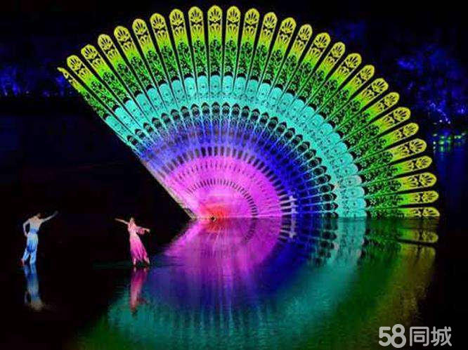 耕整机械租赁 水幕电影设备租赁合作 水幕激光秀演出设备出租水泵