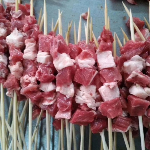 秦皇岛 牛肉串烧烤串 烧烤店用串