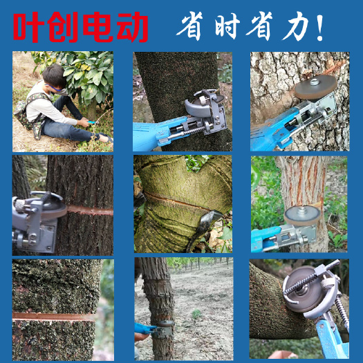 平和县叶创新型果树电动环割机枣树开甲刀荔枝螺旋自动环割莲雾环剥