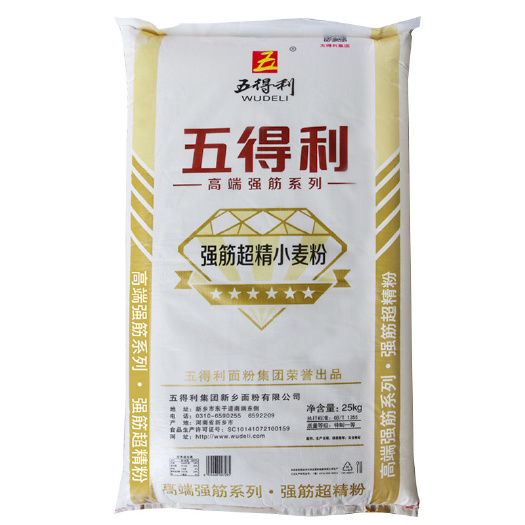  五得利七星强筋小麦粉25kg家用面粉50斤馒头面条饺子面小麦