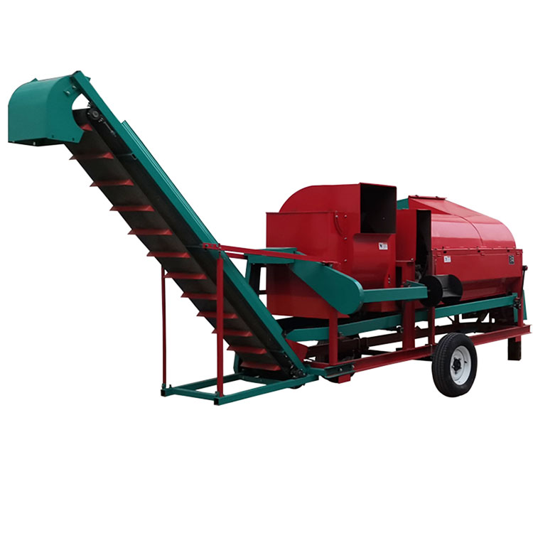 奥华新款四轮带4hz-800干湿两用花生摘果机 长生果摘果机