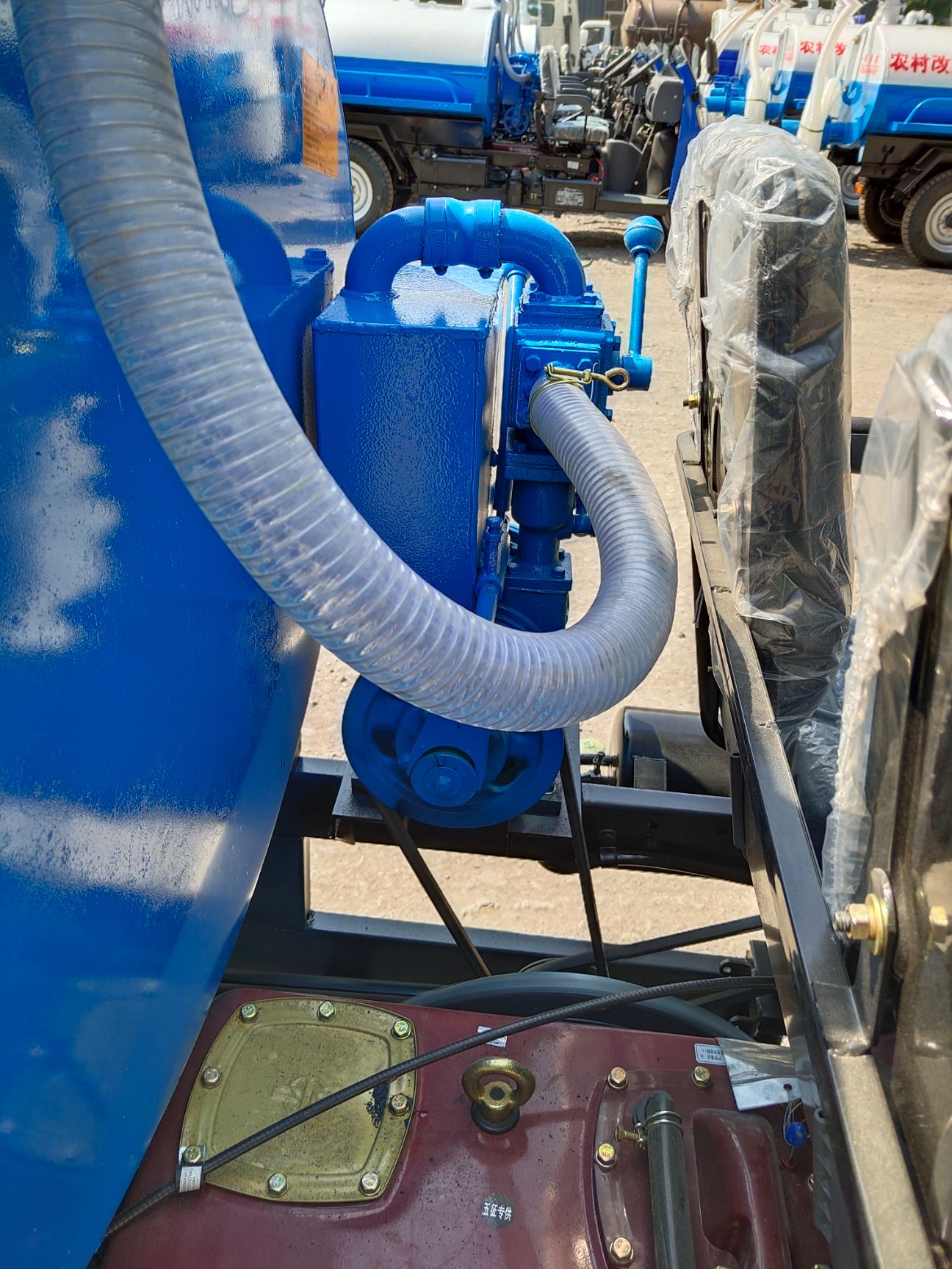 三轮车 全新三轮吸粪车