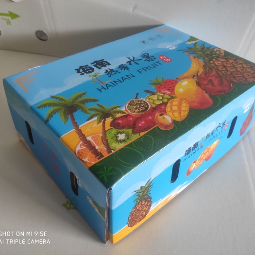 儋州市水果礼盒 海南热带水果通用箱子，5斤装.10斤装