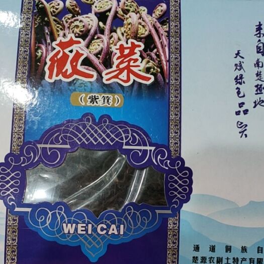 通道县高山蕨菜 紫箕