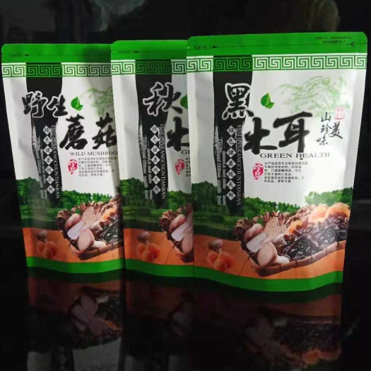 东光县 东北特产黑木耳蘑菇包装袋纸开窗长白山干货山珍美味礼品袋