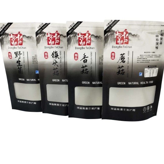 东光县包装袋定制 厂家定制东北特产单品系列包装菌类榛蘑香菇蘑菇袋