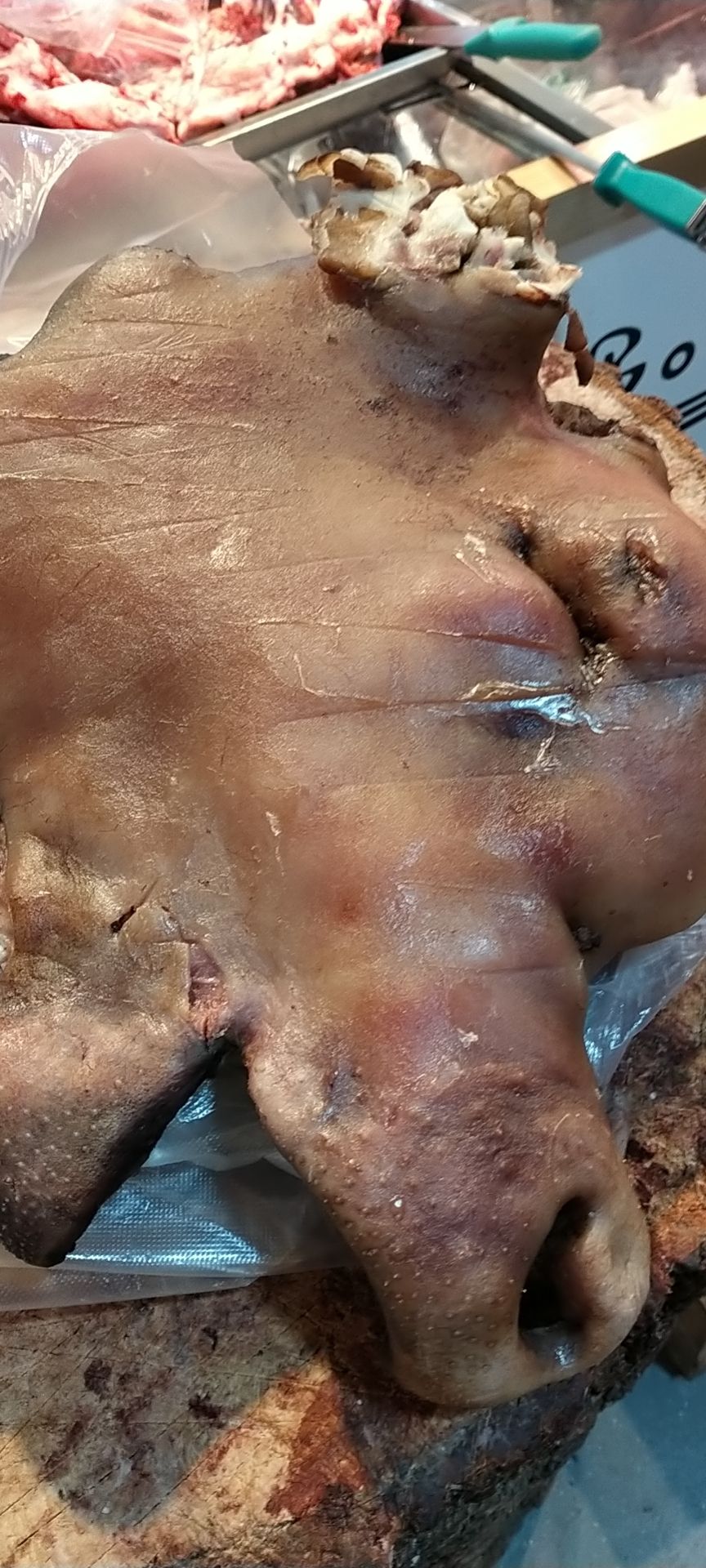 全熟黄牛牛头肉，火烧毛不是碱水伐的肉