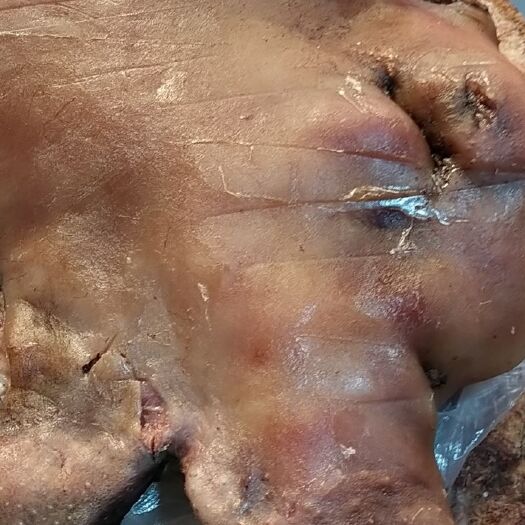 全熟黄牛牛头肉，火烧毛不是碱水伐的肉