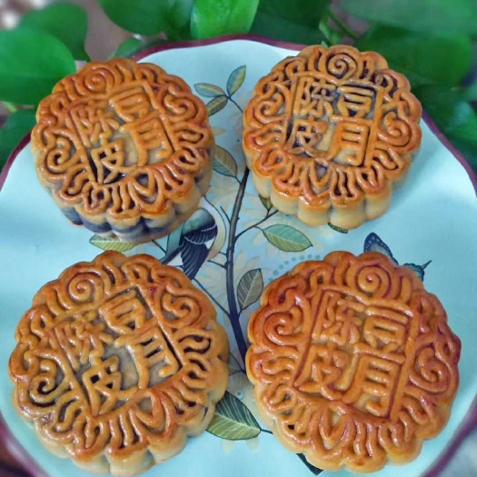 江门新会陈皮豆沙月饼，传统的味道，现做现发