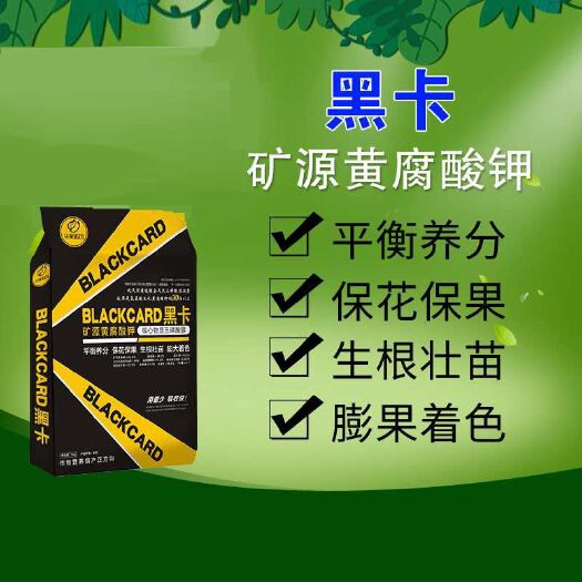 郑州 矿源黄腐酸钾 保花保果 生根壮苗 改良土壤