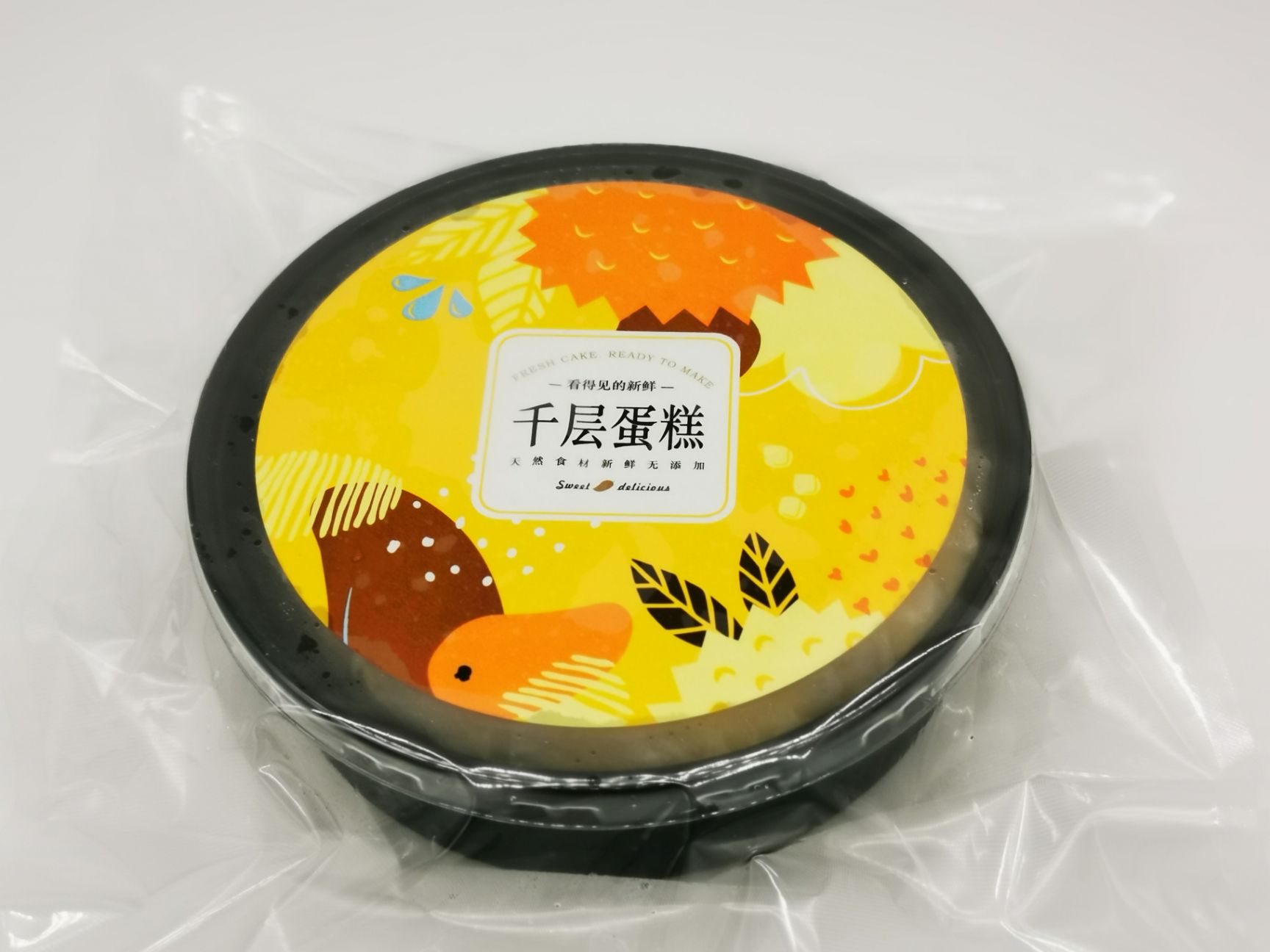  泰猫王6寸500克高端定制榴莲千层蛋糕可一件代发贴牌代加工