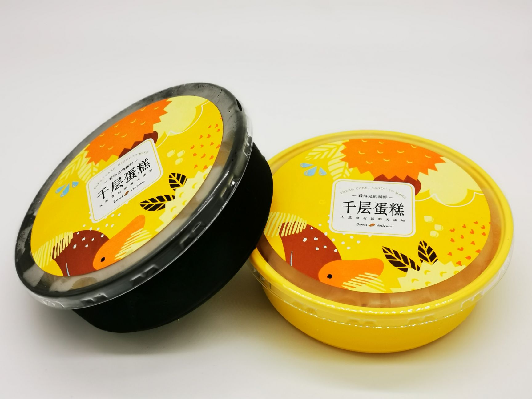  泰猫王6寸500克高端定制榴莲千层蛋糕可一件代发贴牌代加工