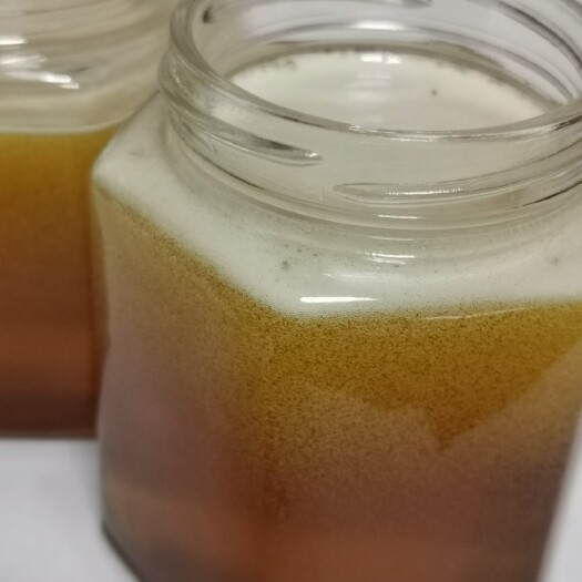 海口 我家蜂蜜气泡多，结晶