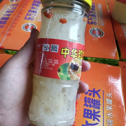 平邑县 银耳枸杞红枣罐头