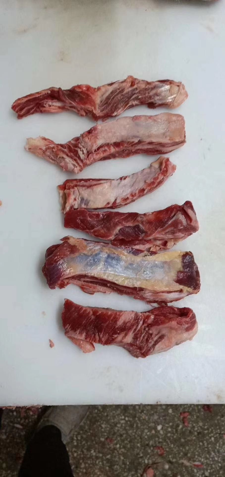 牛肉类  新鲜黄牛腹肉条烧烤食材大量批发炖肉牛腩肉黄牛肉