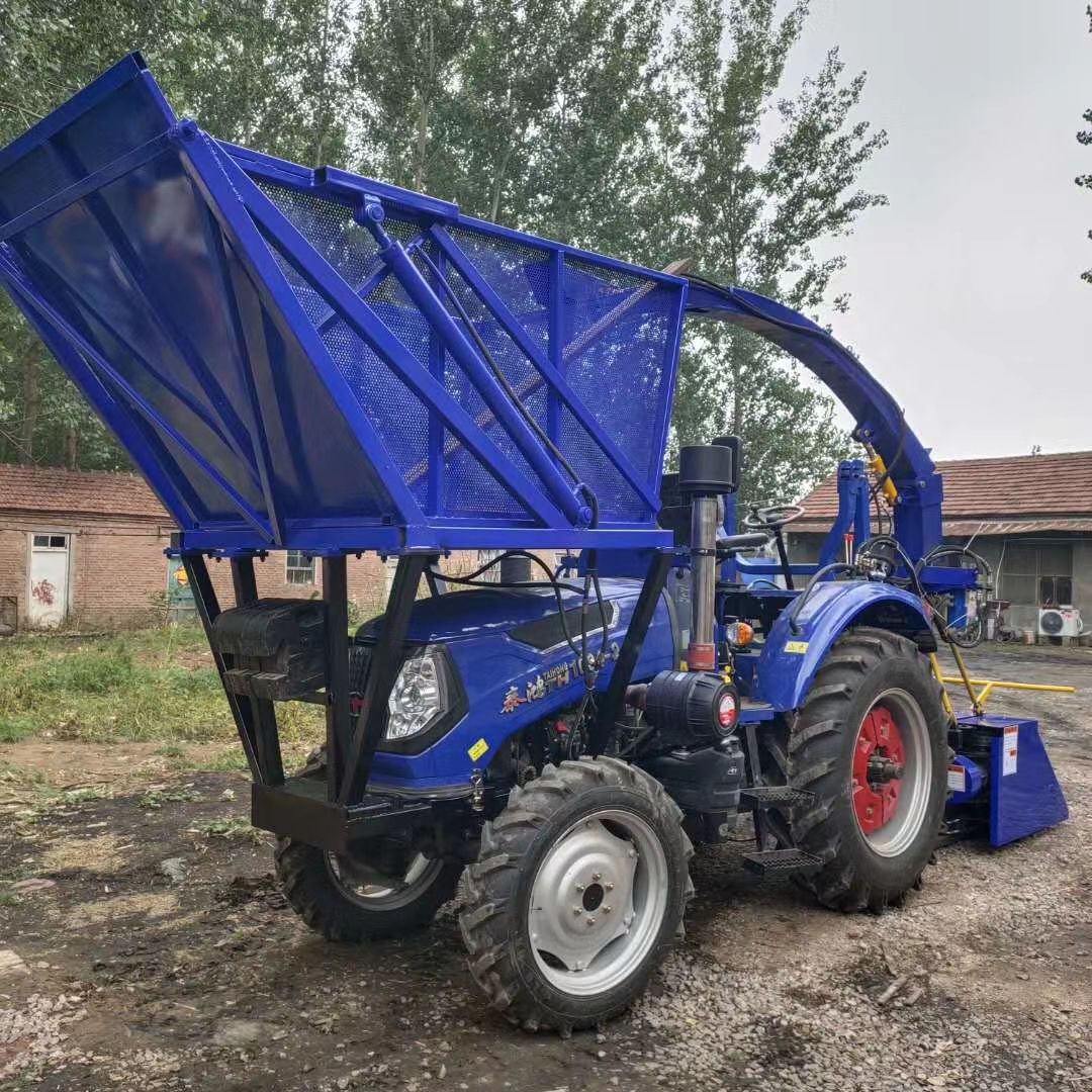 饲料撒料车 泰鸿1004加装1600型割台，双离合