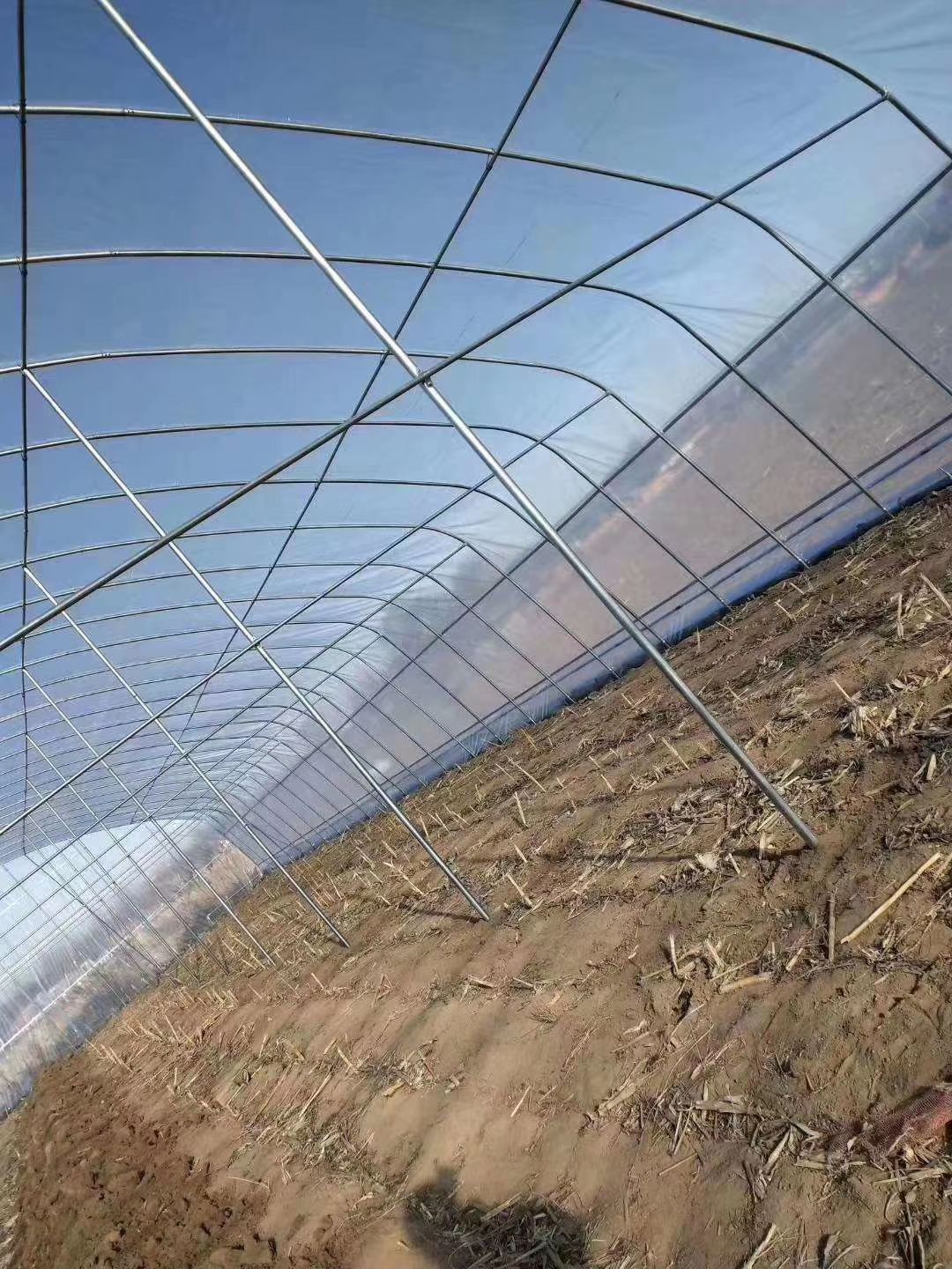 养殖大棚配件 抗腐蚀耐老化热镀锌钢管大棚厂家供应