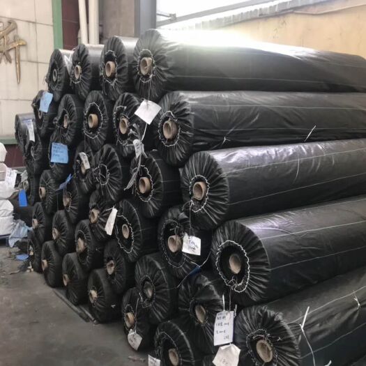 德州 抗老化农用全新料防草布黑色园艺除草布地布大棚果园透气透水