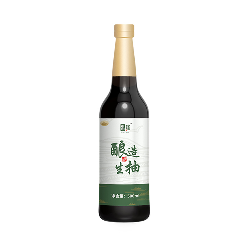 晨琪禹瑶酿造生抽500ml  厨房调味品炒菜凉拌 酱香味浓