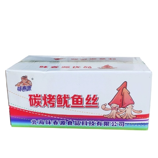 北海 整箱供应即食鱿鱼丝大包装散装干货手撕海鲜海味零食小吃休闲食品