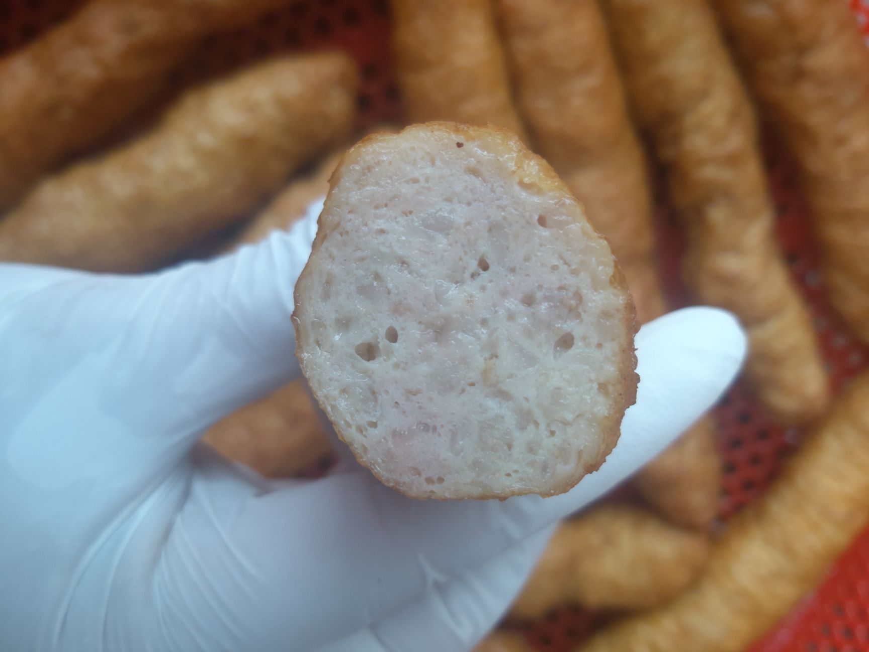  潮汕正宗猪肉卷手工广章肉饼惠来塘田卷章猪肉饼隆江猪脚饭伴侣
