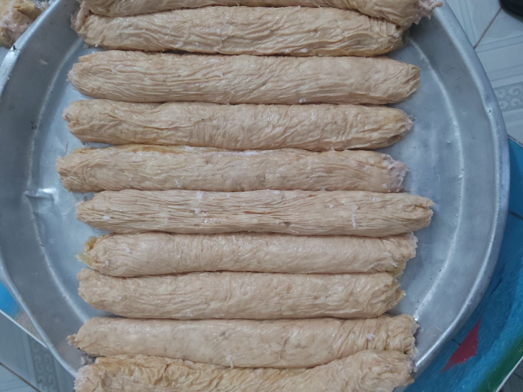  潮汕正宗猪肉卷手工广章肉饼惠来塘田卷章猪肉饼隆江猪脚饭伴侣