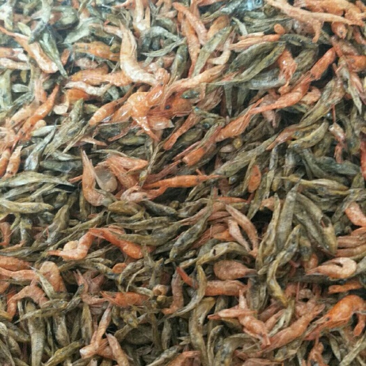 芷江县 干虾小黄鱼混装