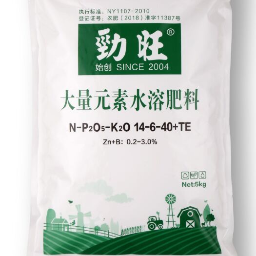 聊城 劲旺水溶肥14－6－40+TE