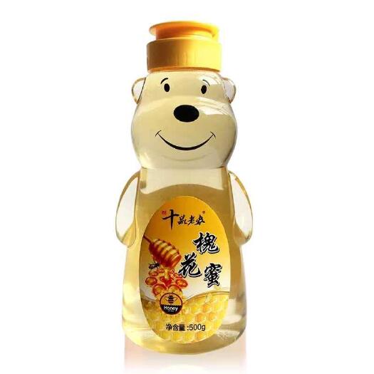 临县 小熊熊槐花蜂蜜 双层盖槐花蜂蜜