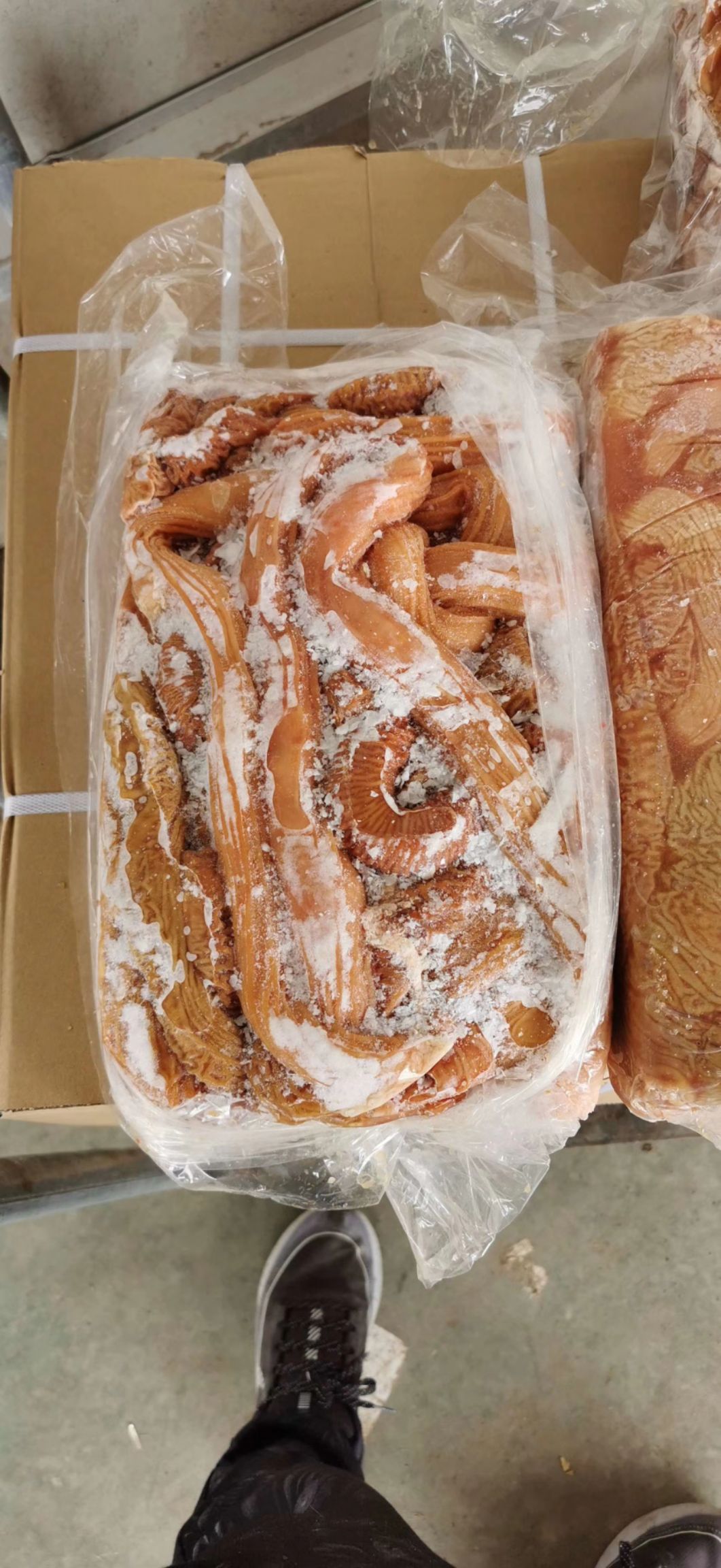  内蒙古锡林郭勒草原牛大肠，实图拍摄，大量现货。