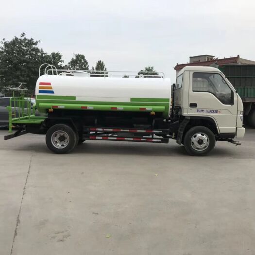 五立方洒水车 雾炮洒水消毒车国三库存五方福田 雾炮扬尘车
