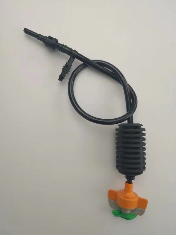 吊挂微喷头  大棚吊喷蘑菇种植喷头折射雾化框架旋转