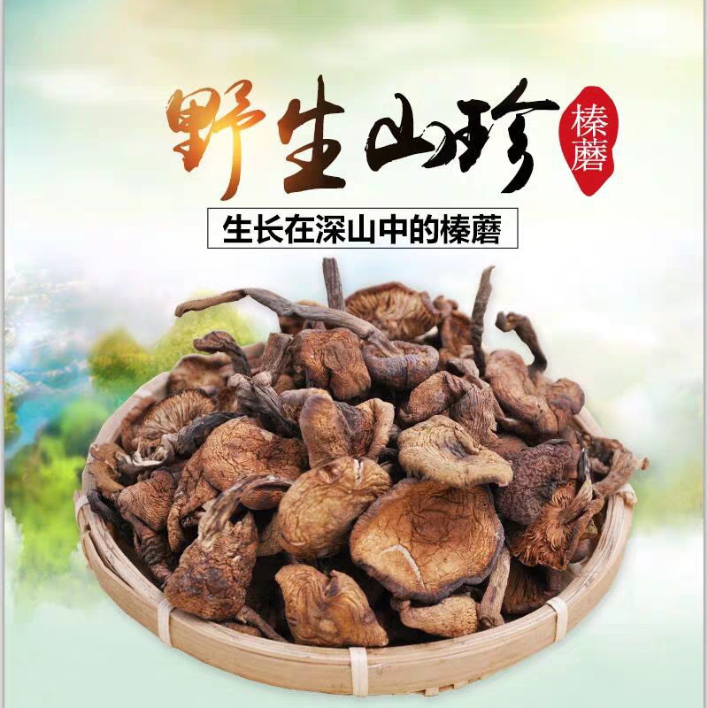蛟河市东北特产榛蘑 小鸡炖蘑菇蘑菇丁特级干货食用菌