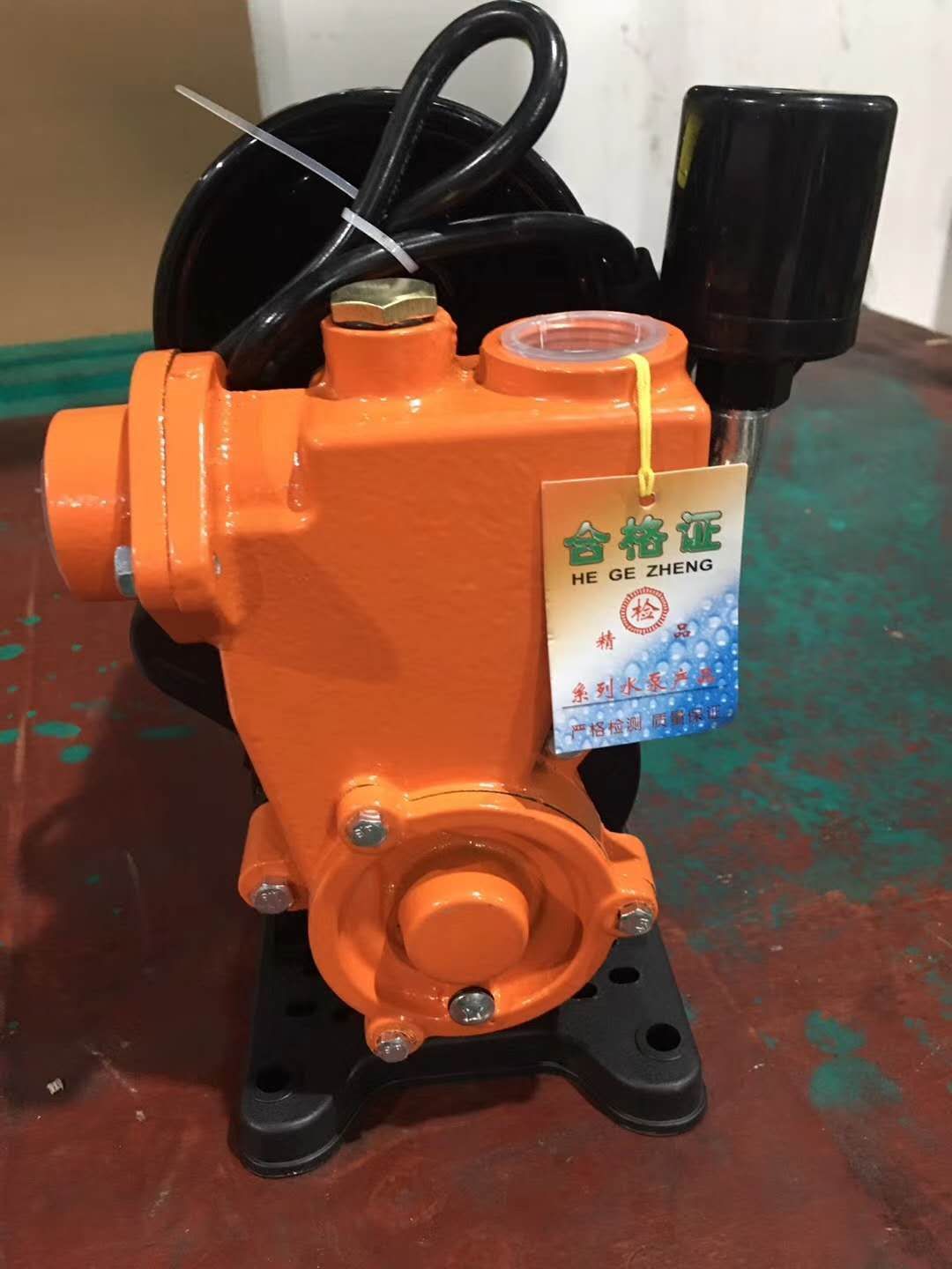 增压泵  全自动自吸泵125W用于生活井用提水管道增压园林浇灌蔬菜大棚
