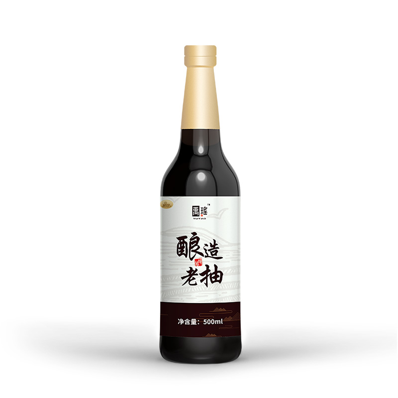 晨琪禹瑶酿造老抽纯酿500ml  佐餐炒菜烹调卤肉