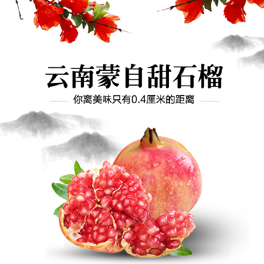 蒙自市 蒙自老树甜石榴