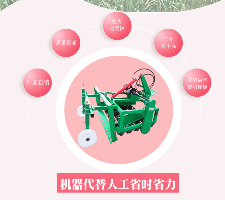 前置大蒜收获机