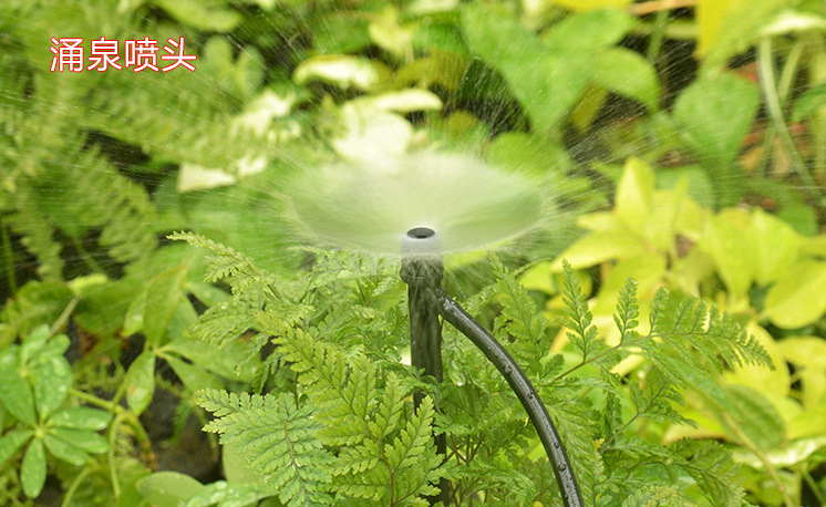 济南果树 温室 地插微喷，可调大小滴灌微喷头，涌泉式喷头